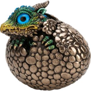 Horned Dragon Baby Statue