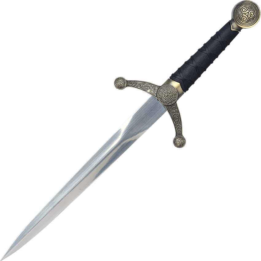Ritual Knife Gothic Celtic Knot Dirk Dagger. Ceremonial. Wiccan Celtic Knot Knife