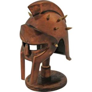 Mini Copper Gladiator Helmet