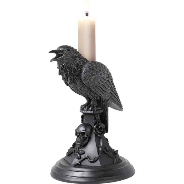 Poe's Raven Candle Holder