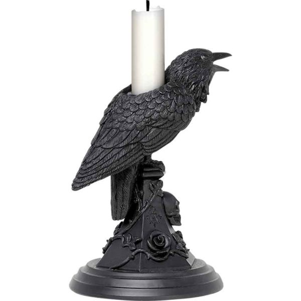 Poe's Raven Candle Holder