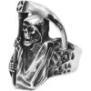 Steel Grim Reaper Ring