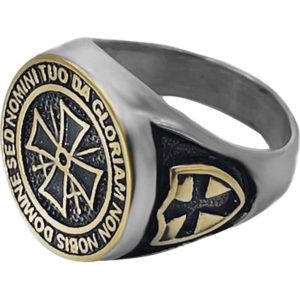 Crusader Maltese Cross Ring