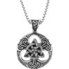 Celtic Knotwork Triquetra Necklace