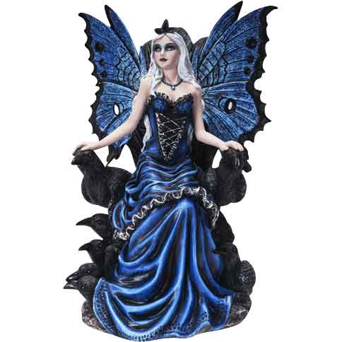 Queen of Crows Fairy Statue