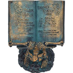 Skeletons Spell Book Statue
