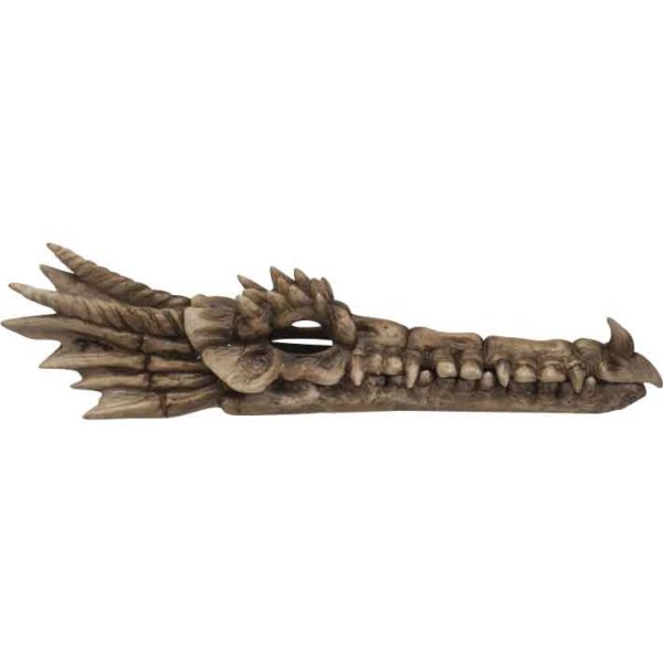 Dragon Skull Crystal Incense Holder