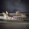 Dragon Skull Crystal Incense Holder