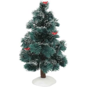 Cardinal Pine Tree - Christmas Village Trees by Department 56