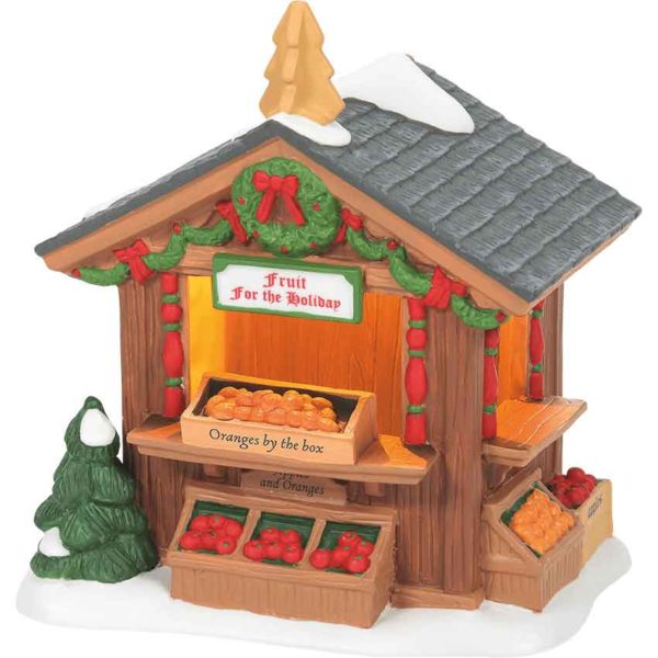 Dickens' Market Fruit Stand - Dickens Village by Department 56