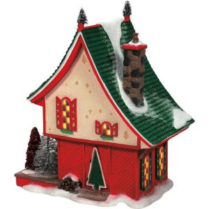 North Pole Sisal Tree Factory - North Pole Series by Department 56