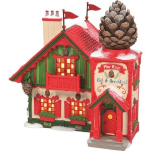 Pine Cone Bed & Breakfast - North Pole Series by Department 56