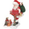 Mail Treats - Santa and His Pets Figurine by Possible Dreams