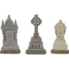 Imposing Monuments Set of 3 - Halloween Village Accessories by Department 56