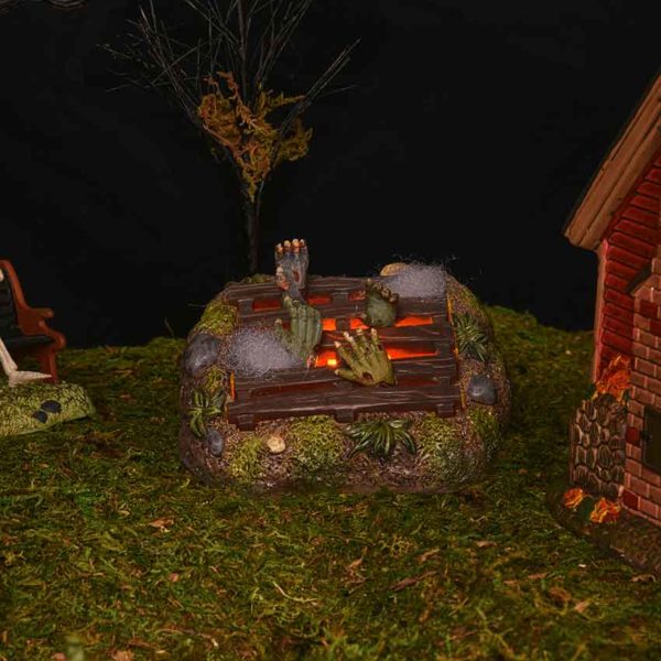 Down On Their Luck - Halloween Village Accessories by Department 56