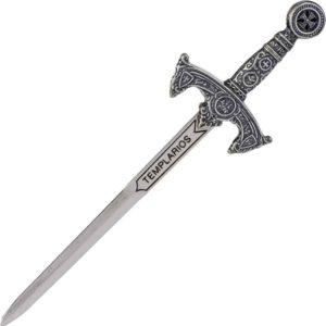 Miniature Silver Templar Sword by Marto