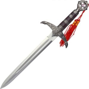 Silver Robin Hood Tassel Dagger