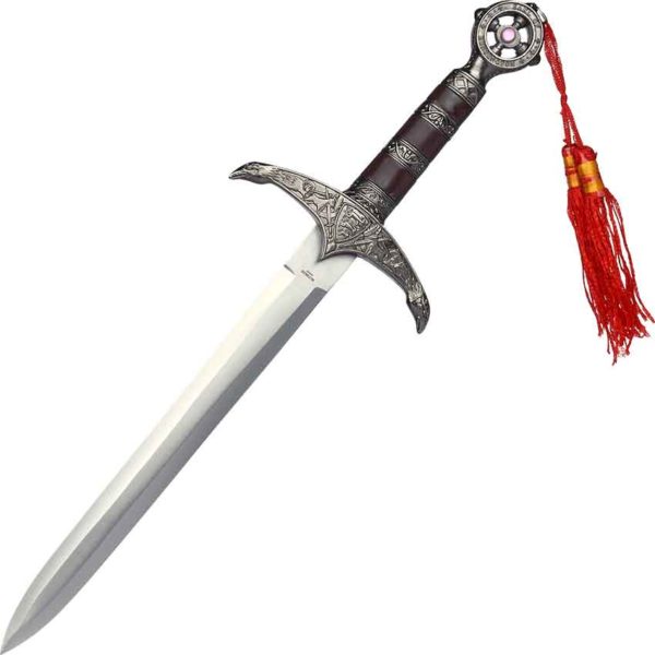 Silver Robin Hood Tassel Dagger