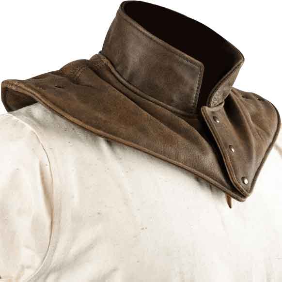 Leather Gambeson Collar