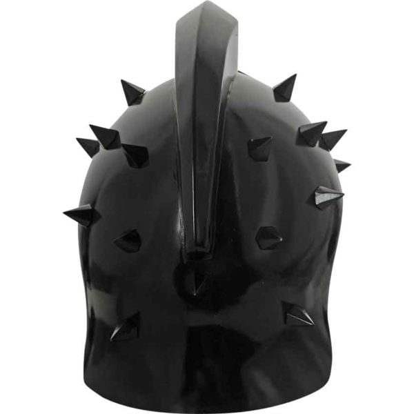Black Gladiator Roman Helmet