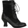 Womens Lace Up Victorian Boots