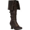 Women's Fold Over Tall Pirate Boots