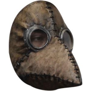 Brown Plague Doctor Mask