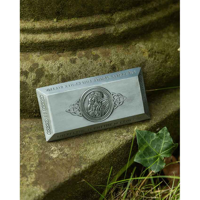 Large Dwarven LARP Silver Bar