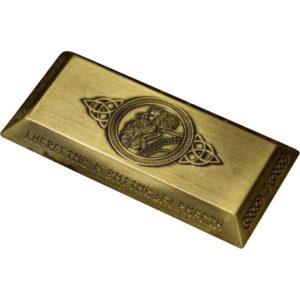 Large Dwarven LARP Gold Bar