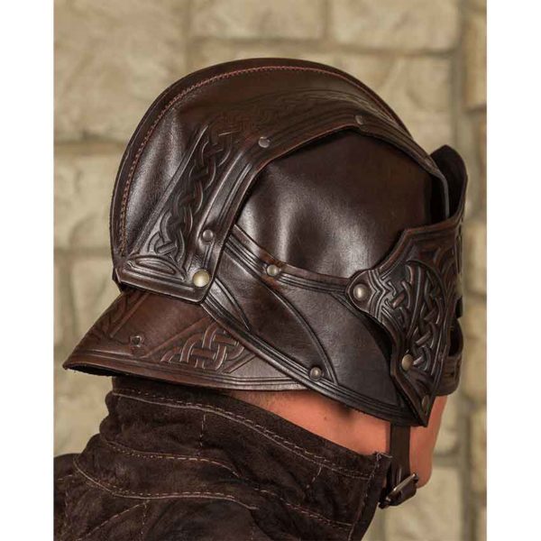Mantikor Leather Helmet