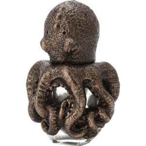 Bronze Octopus Perfume Bottle