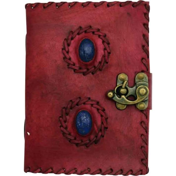 Double Lapis Stone Leather Journal