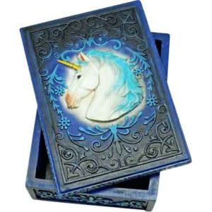 Blue Unicorn Tarot Box