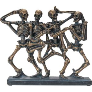 Dancing Skeletons Statue