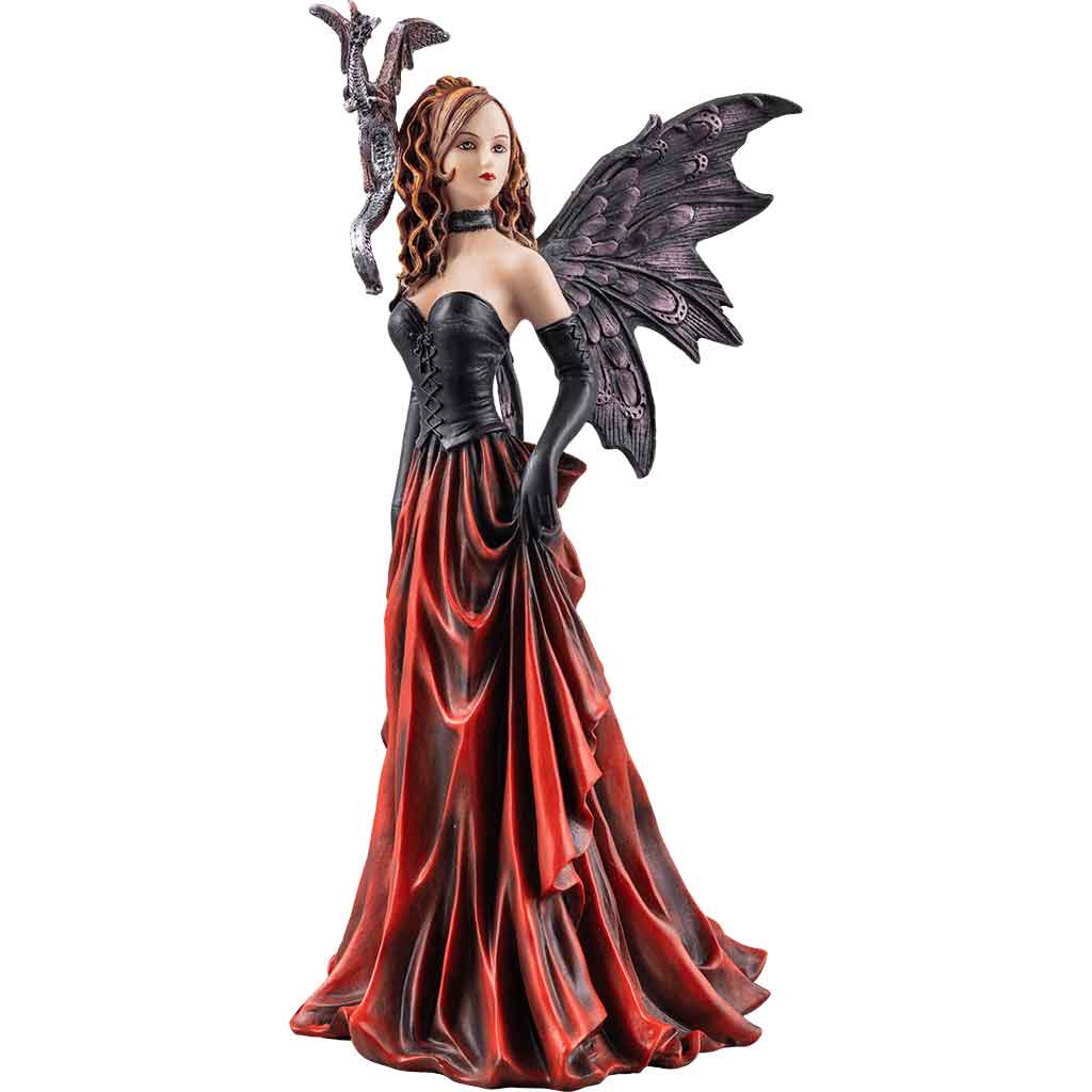 Gothic Dragon Fairy Statue