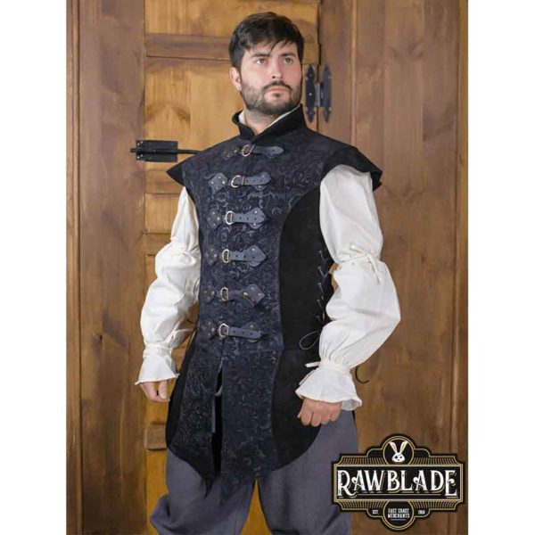 Yalon Deluxe Long Jerkin - Black