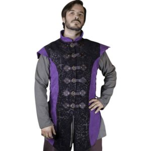 Yalon Deluxe Long Jerkin - Purple