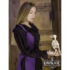 Ylenne Deluxe Long Doublet - Purple with Black
