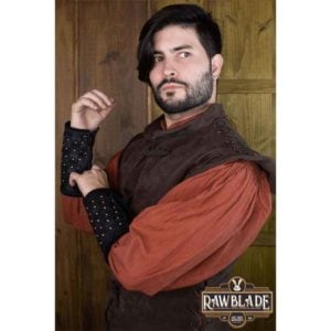 Evan Reinforced Bracers - Black