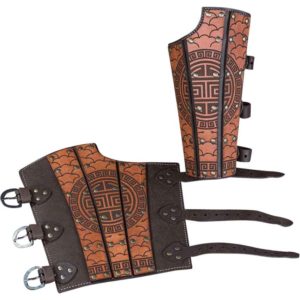 Jittu Jan Bracers - Brown