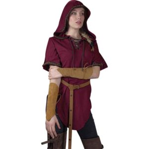 Briannan Twill Ranger Tunic - Red