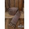 Lombard Wide Belt - Brown