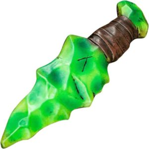 Crystal LARP Dagger - Green