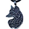 Cunning Fox Necklace - Steel