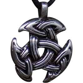 Celtic Knot Necklace - Silver