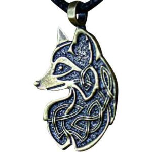 Cunning Fox Necklace - Gold