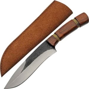 Brass Wire Hunter Knife