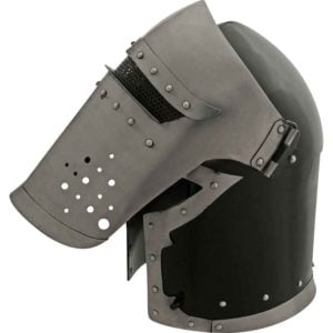 Barbuta Visored Helmet