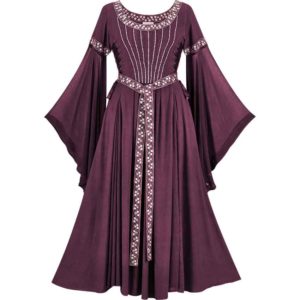 Elinor Dress - Deadly Nightshade