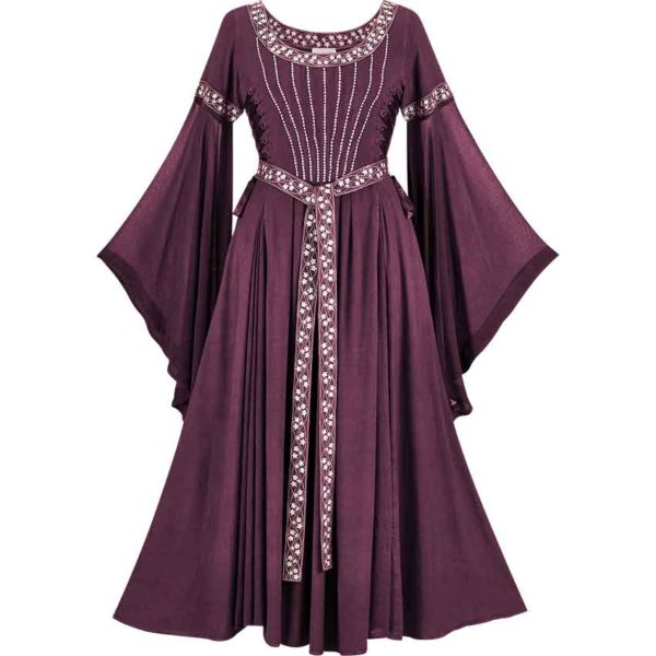 Elinor Dress - Deadly Nightshade